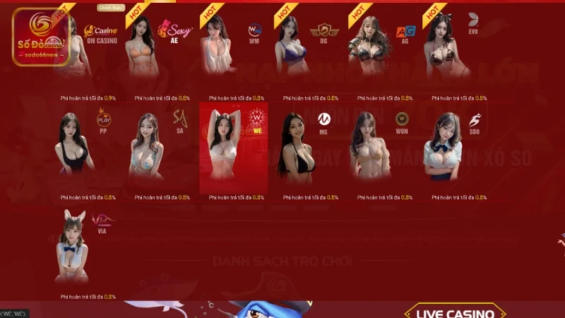 Giới thiệu sơ lược về nền tảng WE Casino