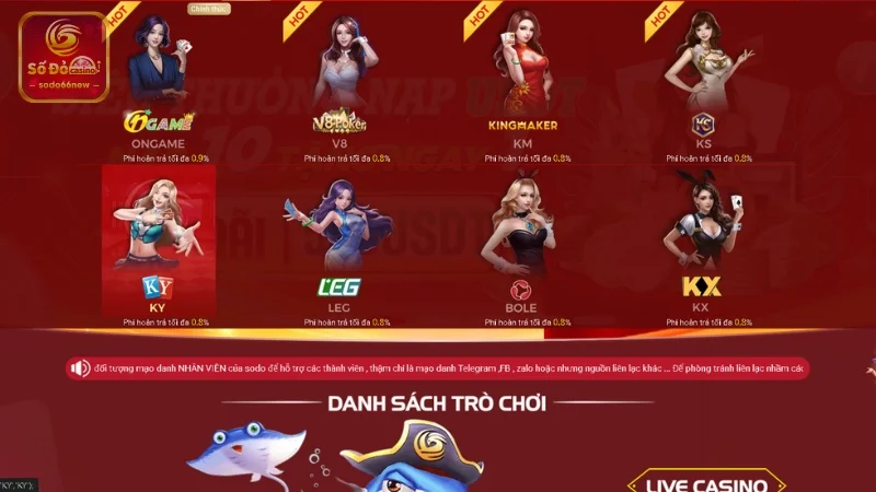 Giới Thiệu Về Sảnh KY Game Bài Tại SODO