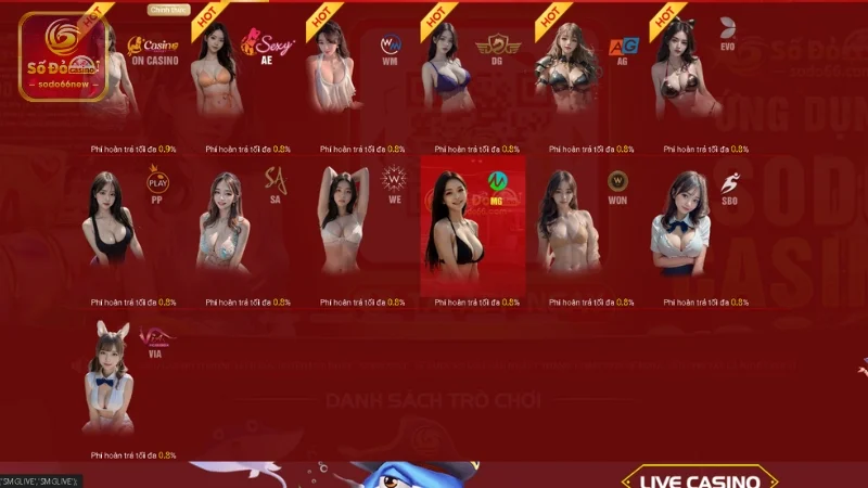 Tổng quan các thông tin về nền tảng MG Casino