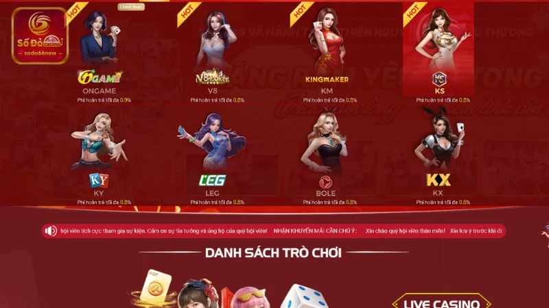 Tổng Quan Về Sảnh KS Game Bài Tại Nhà Cái SODO